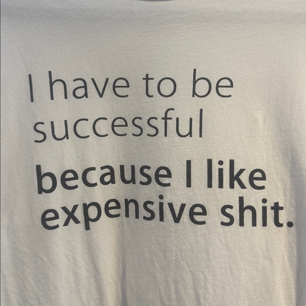 White Graphic Men's T-Shirt
